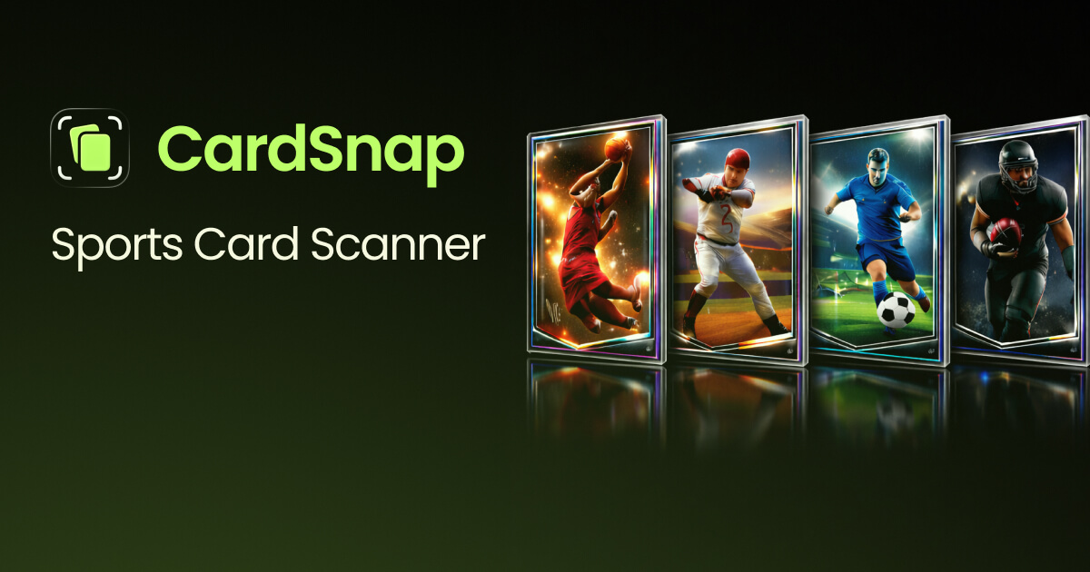 SnapCard - Sports Card Value Scanner & Price Guide | AI Card Grading App